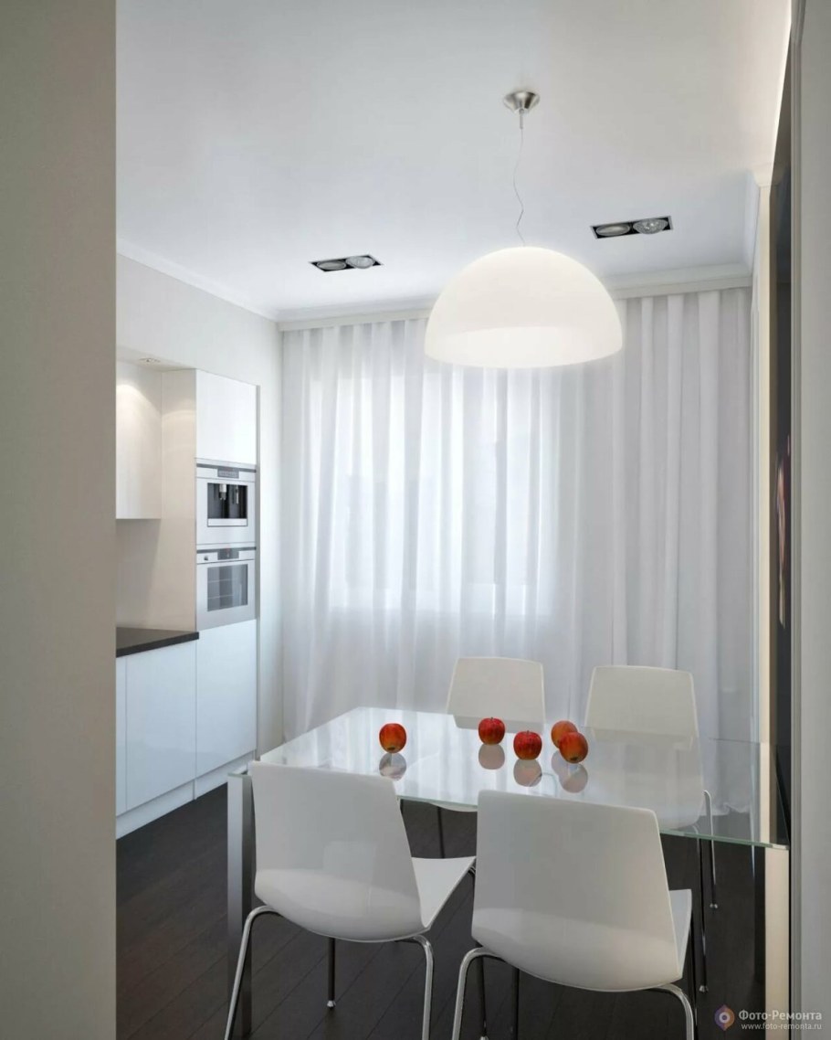 Маленькая кухня в стиле Минимализм