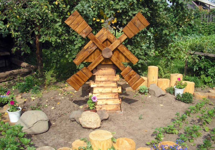 Декоративные постройки для сада