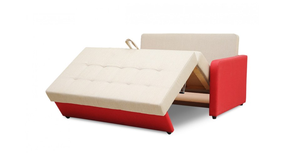 Диван еврокнижка "стиль" 734, тик-так, пружинный блок, без подлокотников