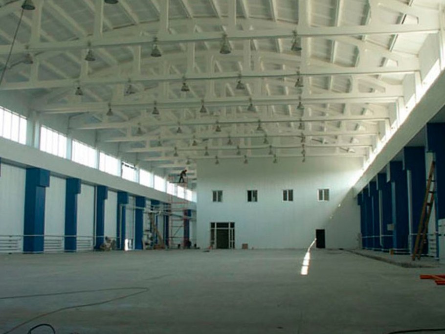 Внутренняя отделка промышленных зданий