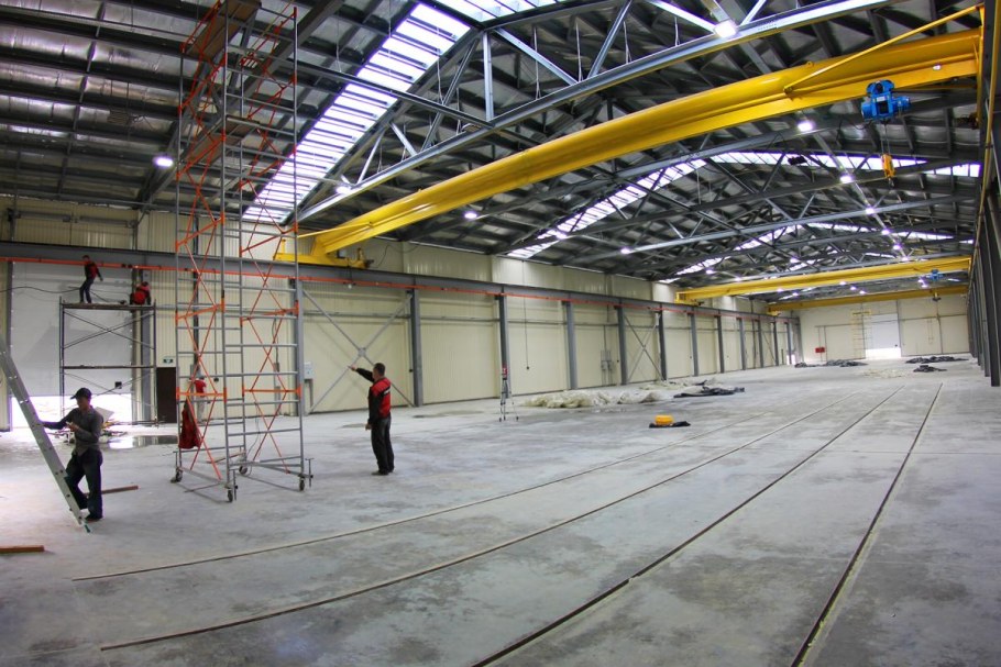 Отделка производственных помещений