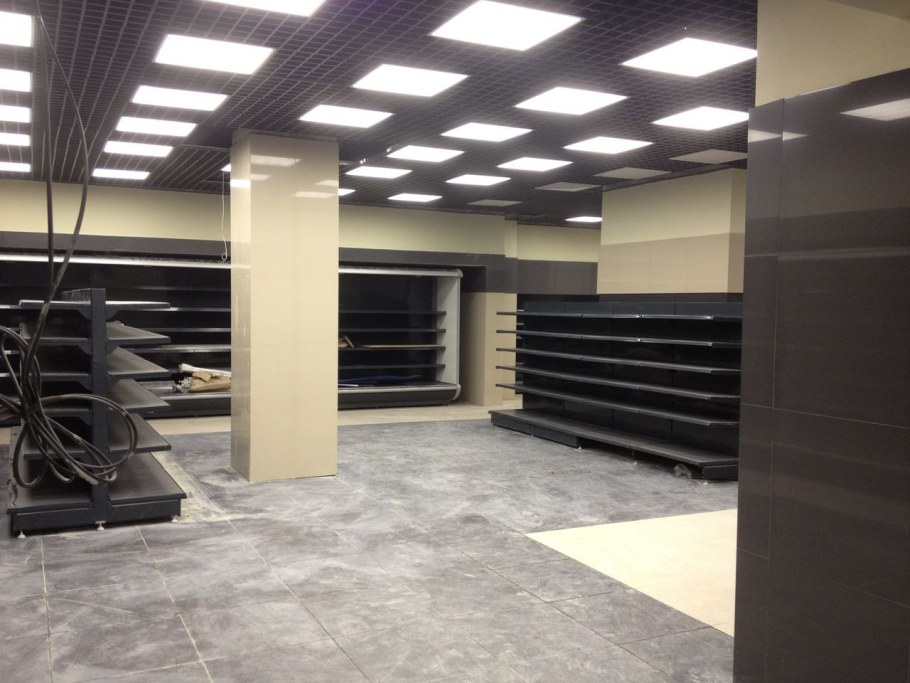 Отделка торговых помещений