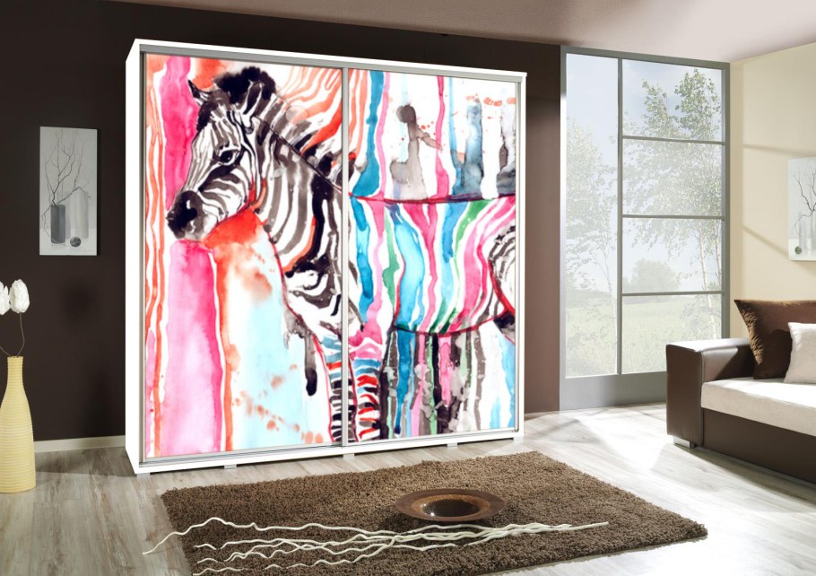 Шкаф купе Зебра