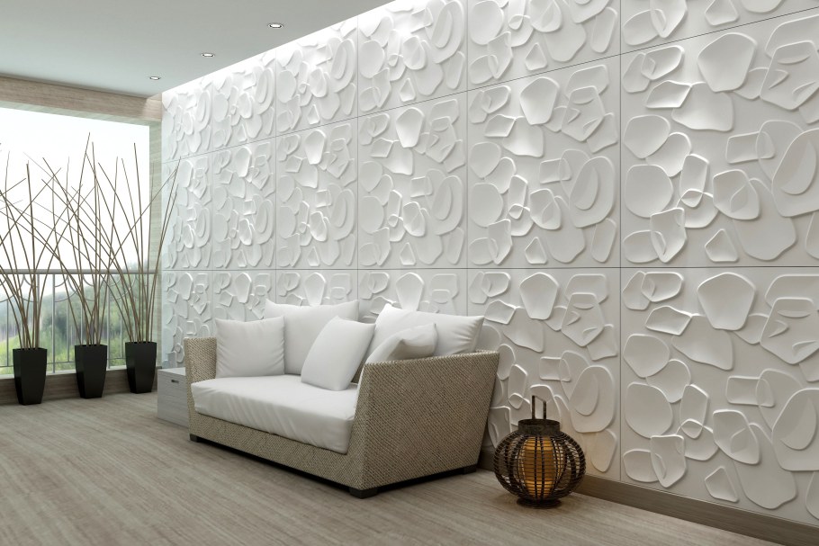 3д МДФ панели дерево санома