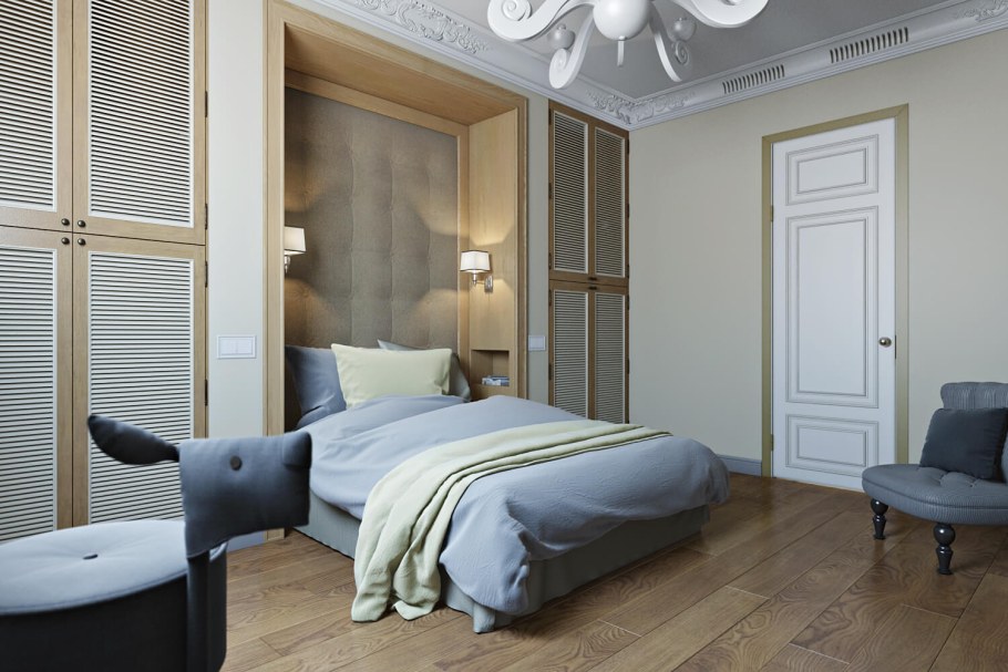 Спальня в сталинке