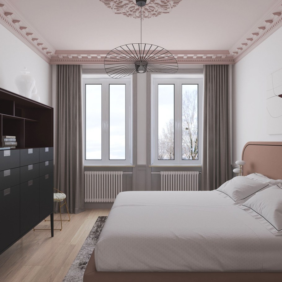 Потолок в сталинке