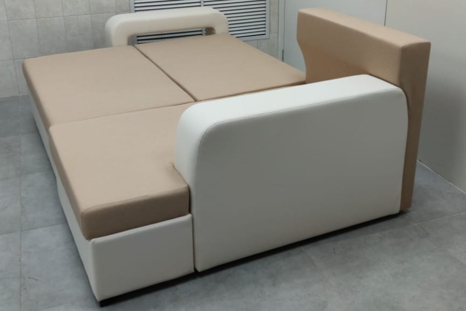 Диван Кармен бежево-коричневый