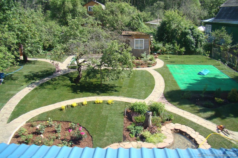 Дендроплан участка 10 соток