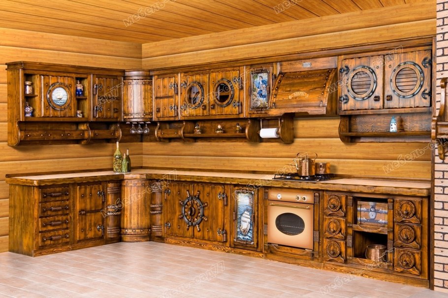 Деревянная кухня