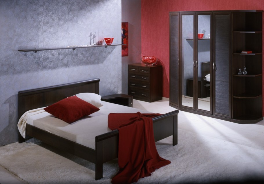 Спальня лазурит Магна орех