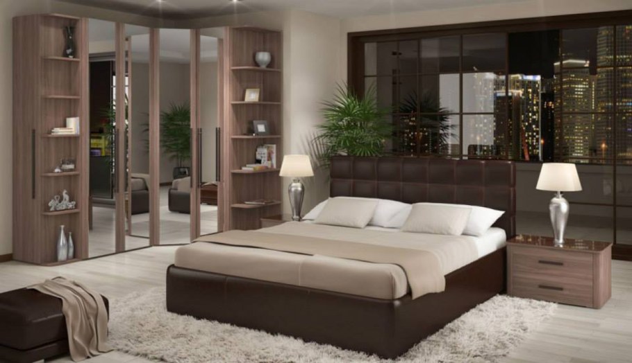 Спальня Орнета лазурит