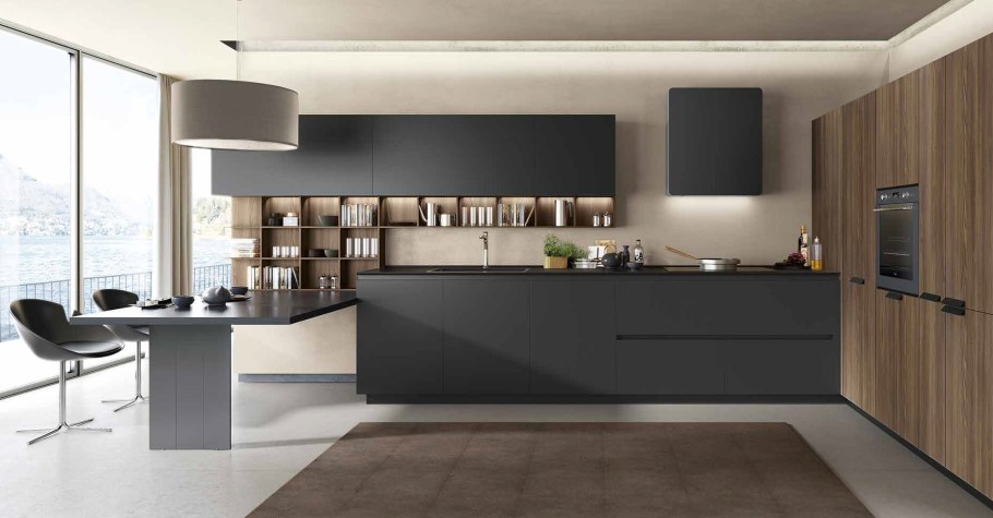 Кухни Италия современные премиум брутальные