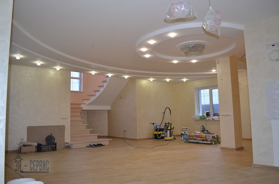 Ремонт коттеджа с материалами