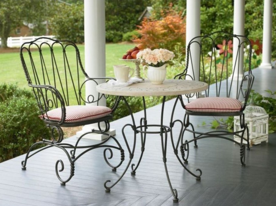 Кованая мебель для сада