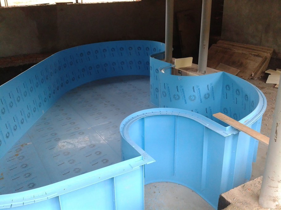 Бассейн сварной из полипропилена