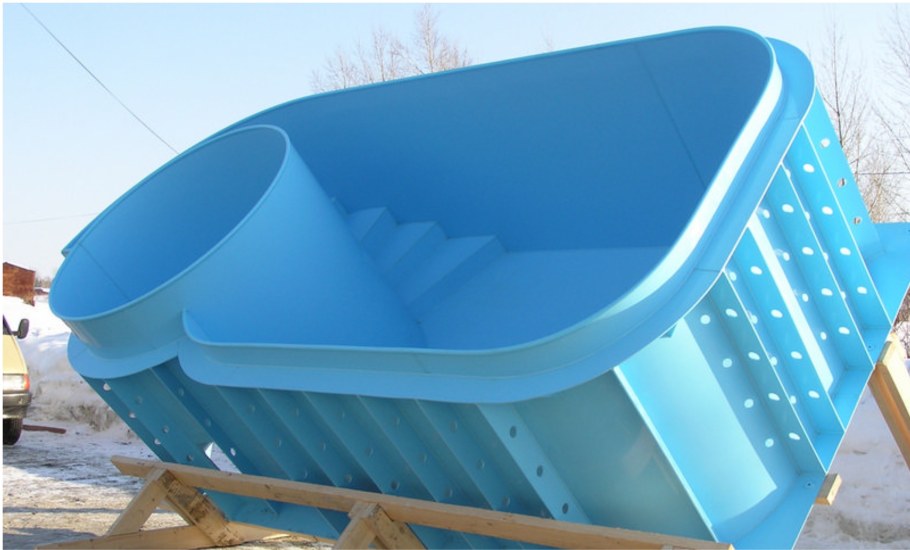 Пластиковые бассейны из полипропилена