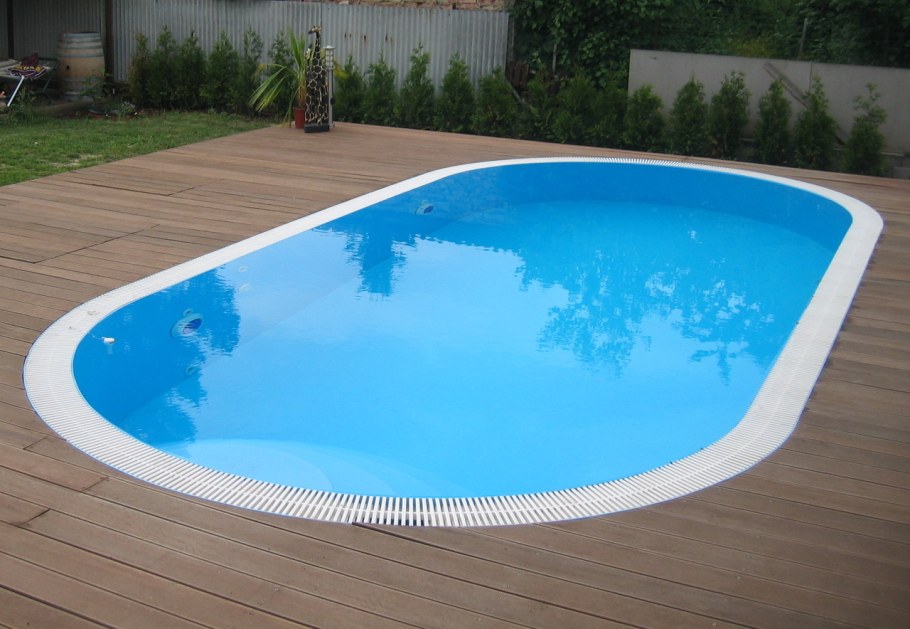 Овальный бассейн полипропилен 4000л
