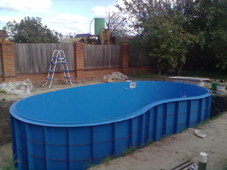 Пластиковый бассейн для дачи вкапываемые