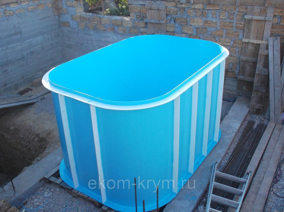 Купель ПВХ 1200х100