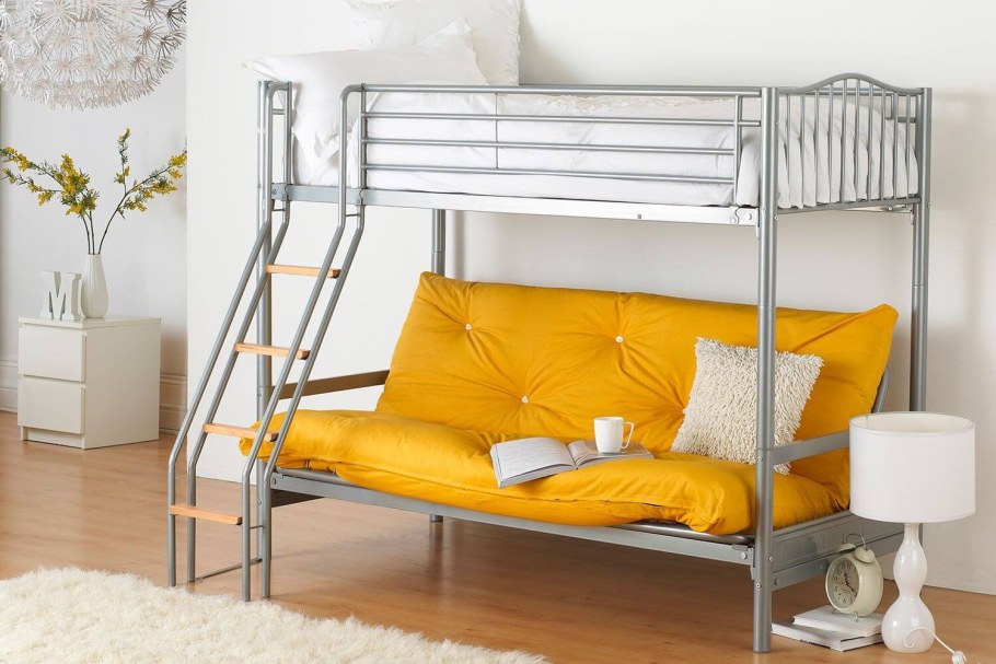 Кровать с диваном Рико Сильва 2х ярусная