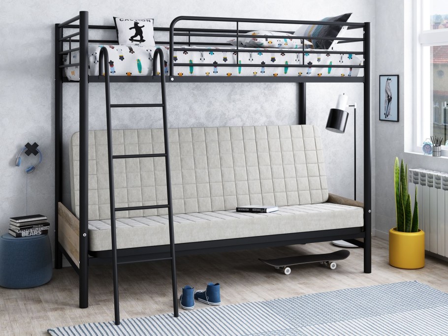 Двухъярусная кровать PS 622 Bunk Bed Futon
