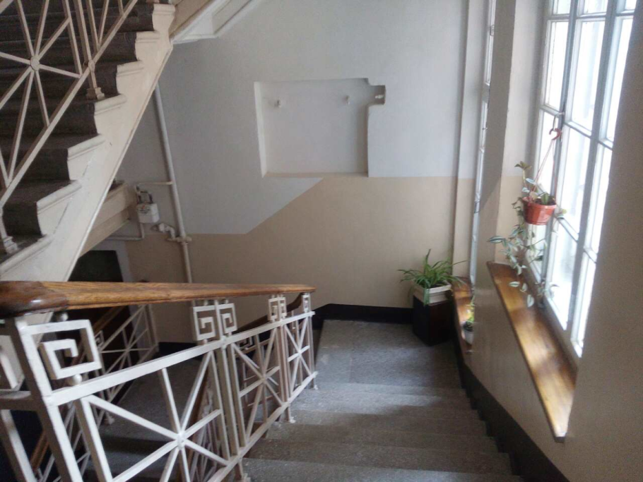 Сталинский дом лестничная площадка