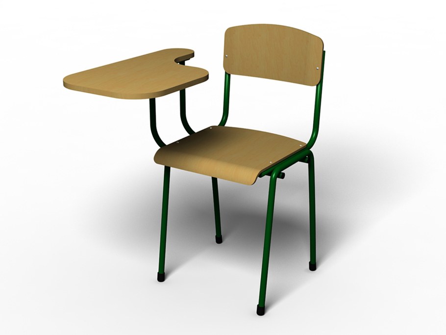 Стул с пюпитром и полкой для учебных принадлежностей