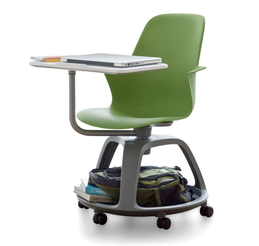 Кресло директорское серый/зеленый (t-HS-DC-95200-gg) Helios (пр-во ГК Тонар)