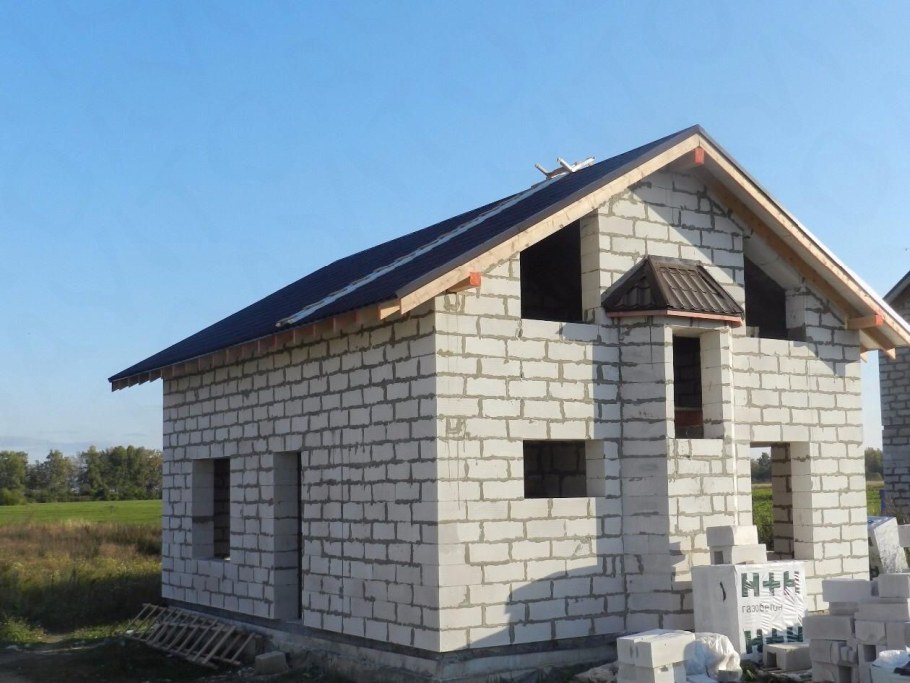 Дом из блоков