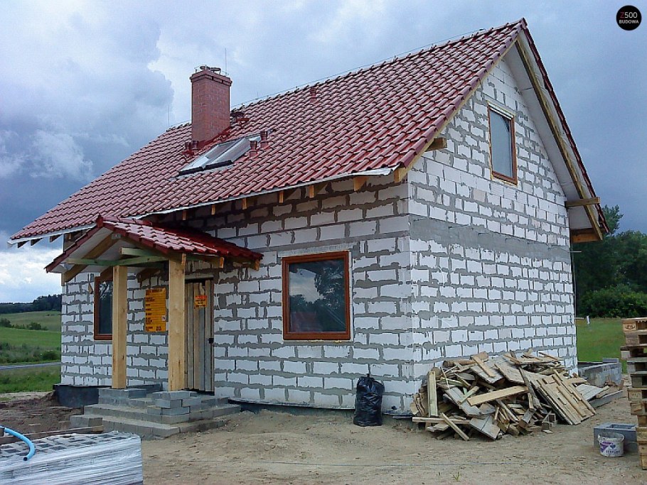 Дом из пеноблоков