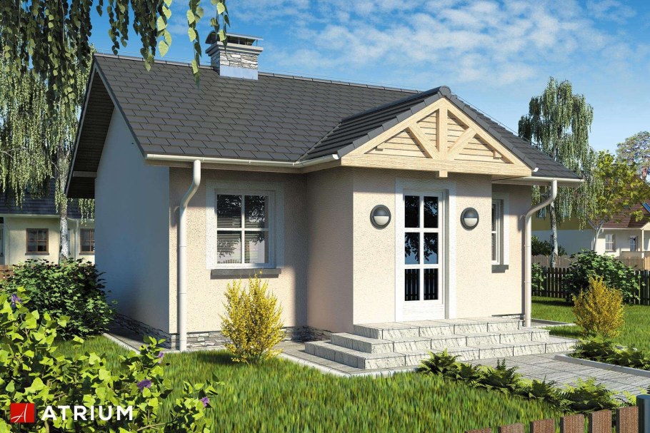 Небольшой одноэтажный домик