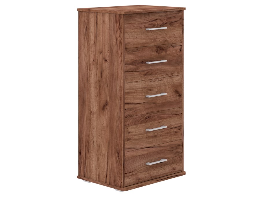 Комод белый узкий