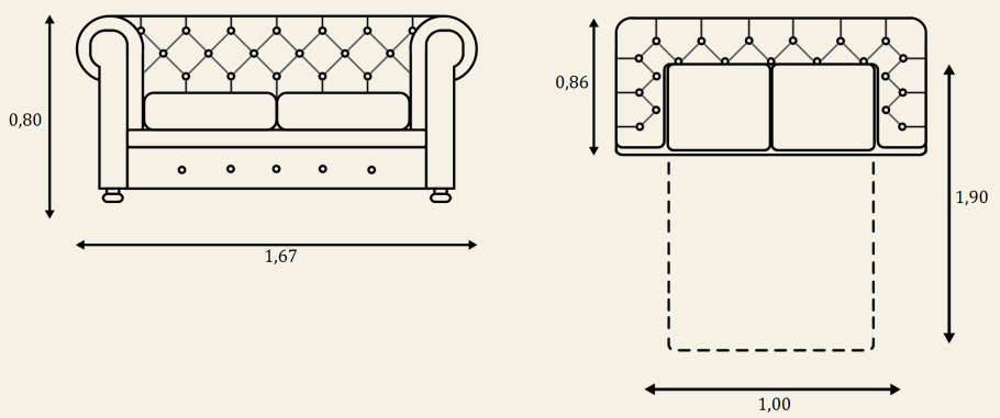 Диван вперёд выкатной "Гармония-2"