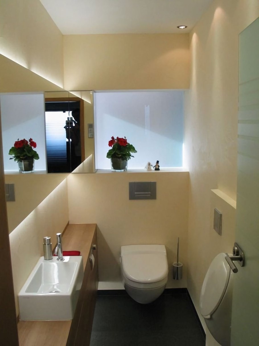 Писсуар в интерьере