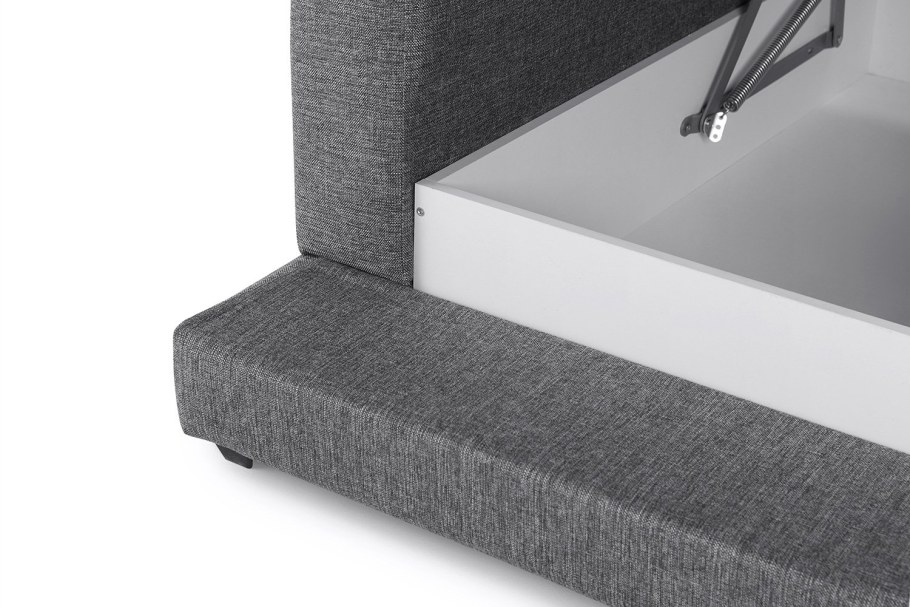 Угловой диван Консул (Мадагаскар 06 (серый), левый)