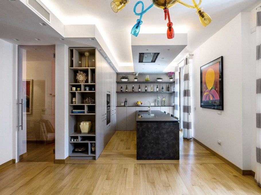 Перепланировка двухкомнатной хрущевки 44 кв.м