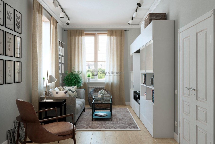 Интерьер двухкомнатной хрущевки без перепланировки