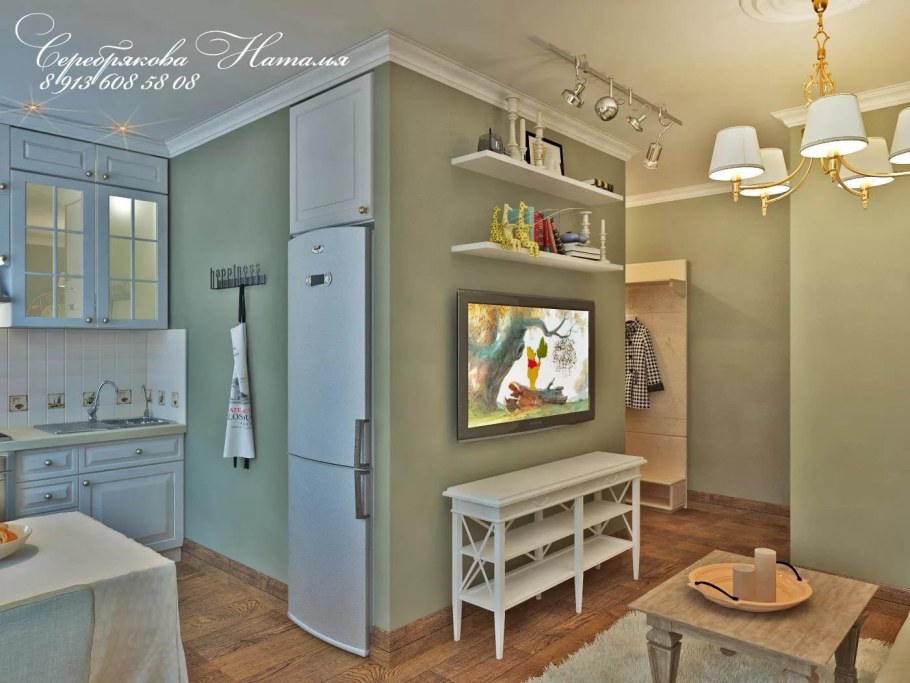 Гостиная в хрущевке