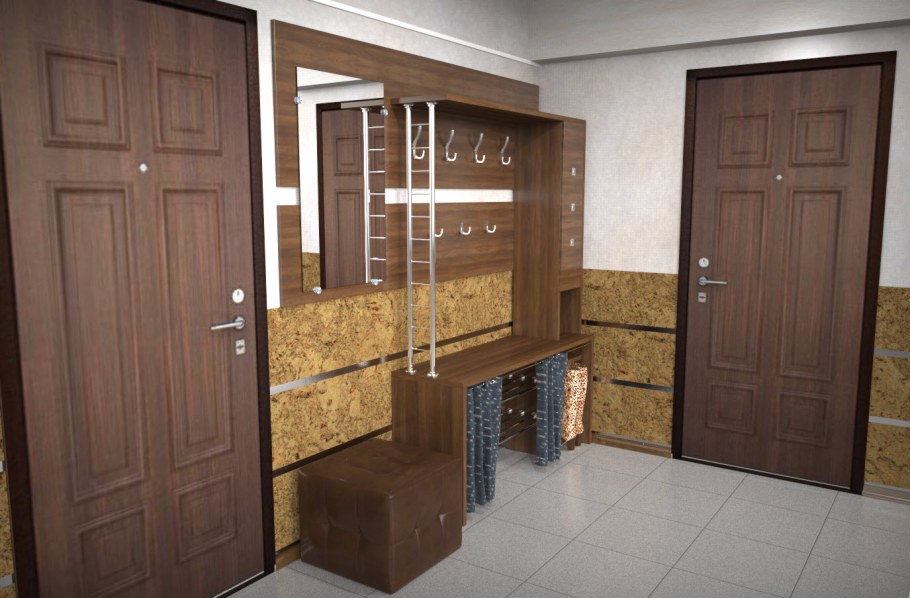 Отделка тамбура в частном доме