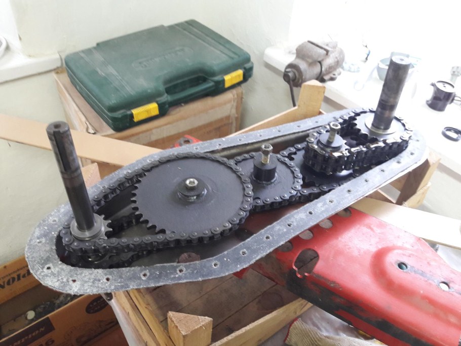 Редуктор для культиватора Нева мк80r