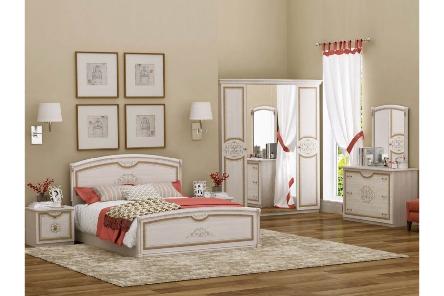 Спальня Верона беж Интердизайн