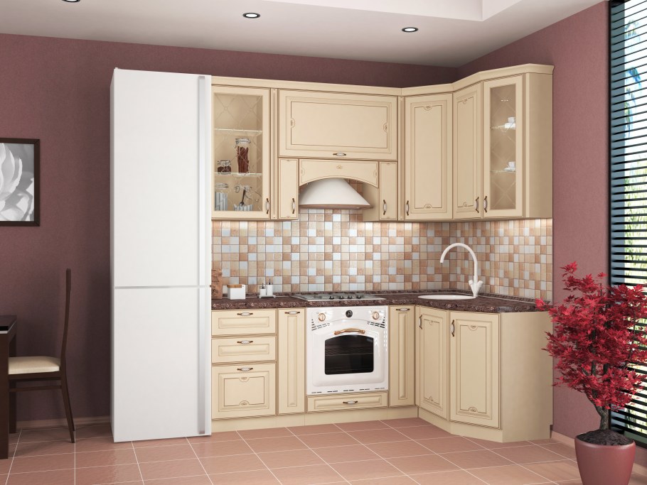 Кухня Верона угловая модульная