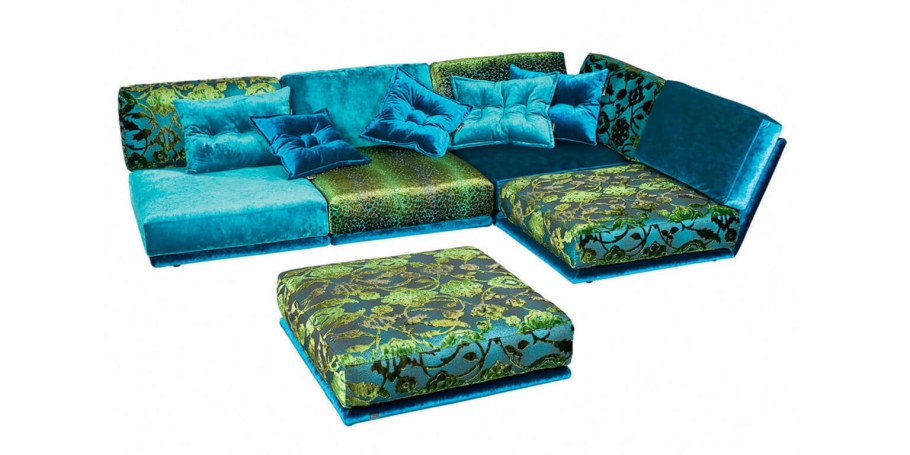 Угловой диван в Восточном стиле