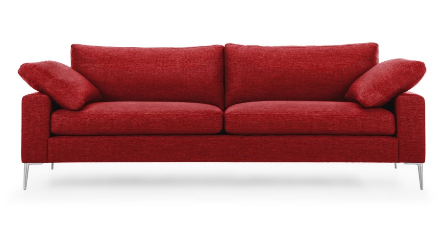 Красный диван