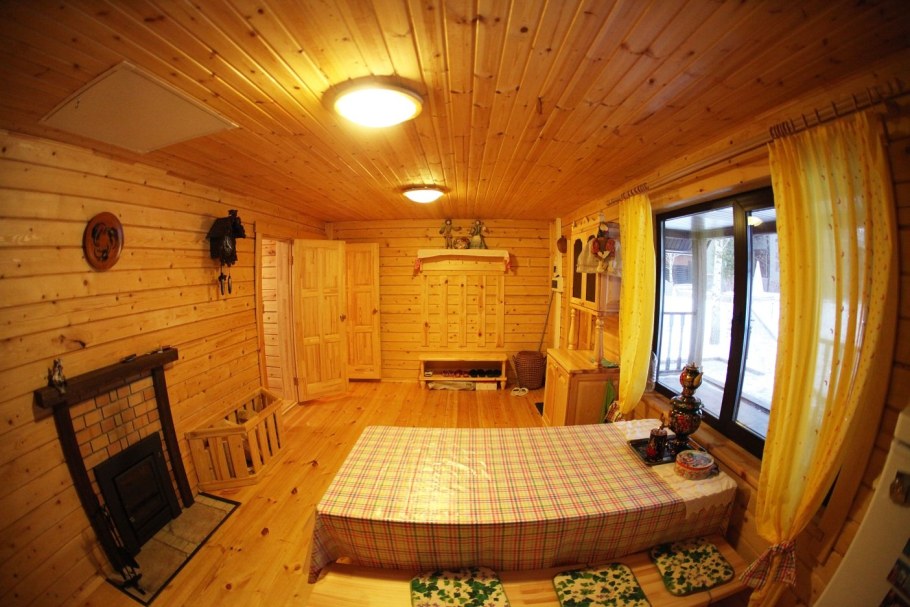 Отделка предбанника