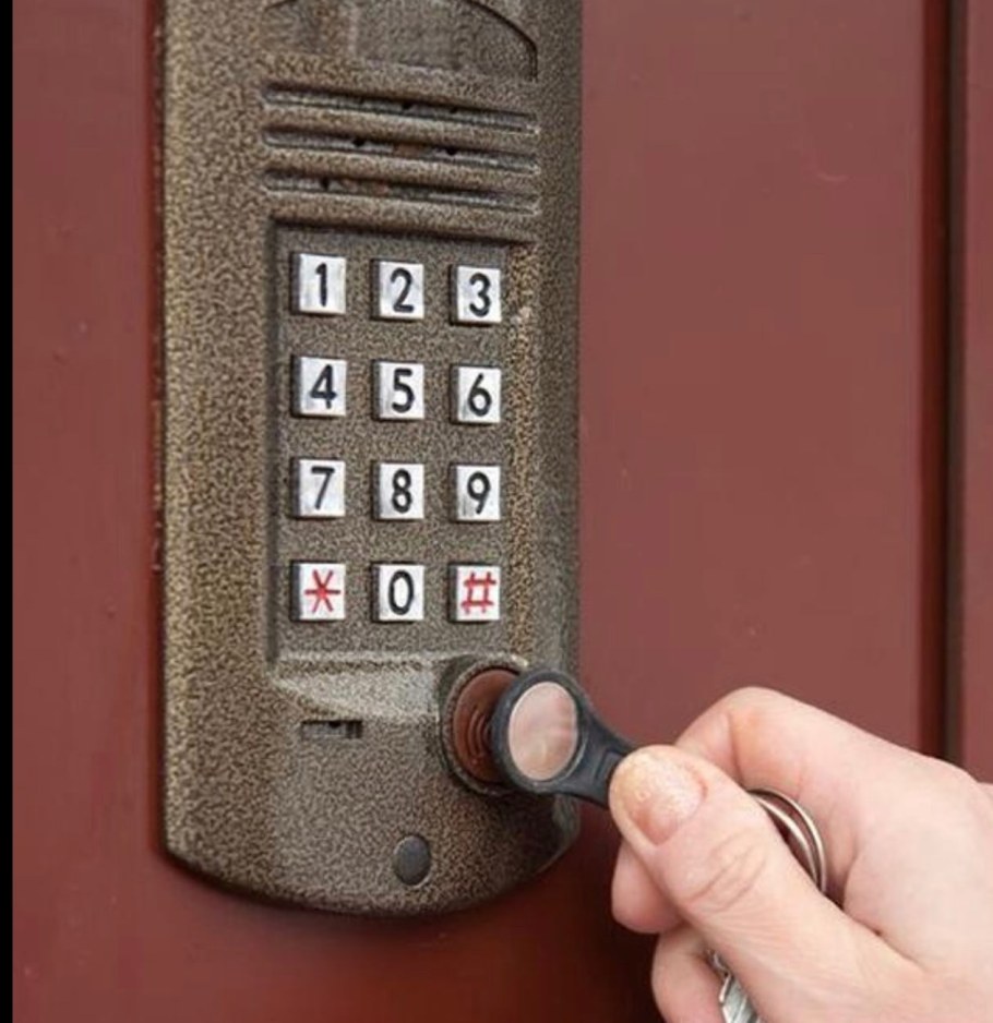 Схема включения домофона с электромагнитным замком