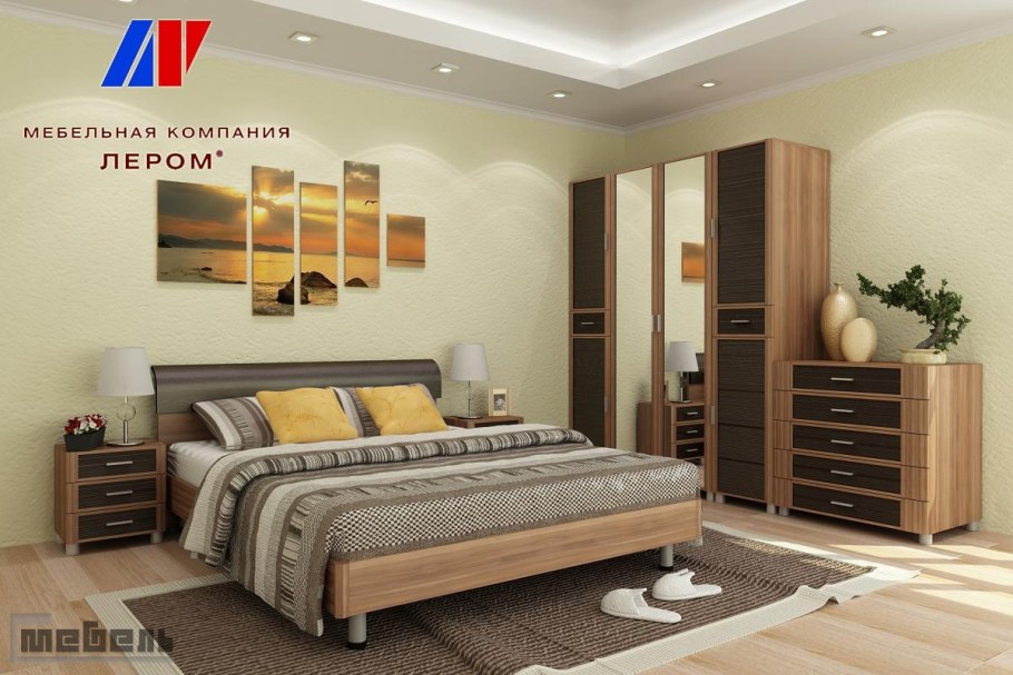 МЕБЕЛЛ Ремом спальня Камелия