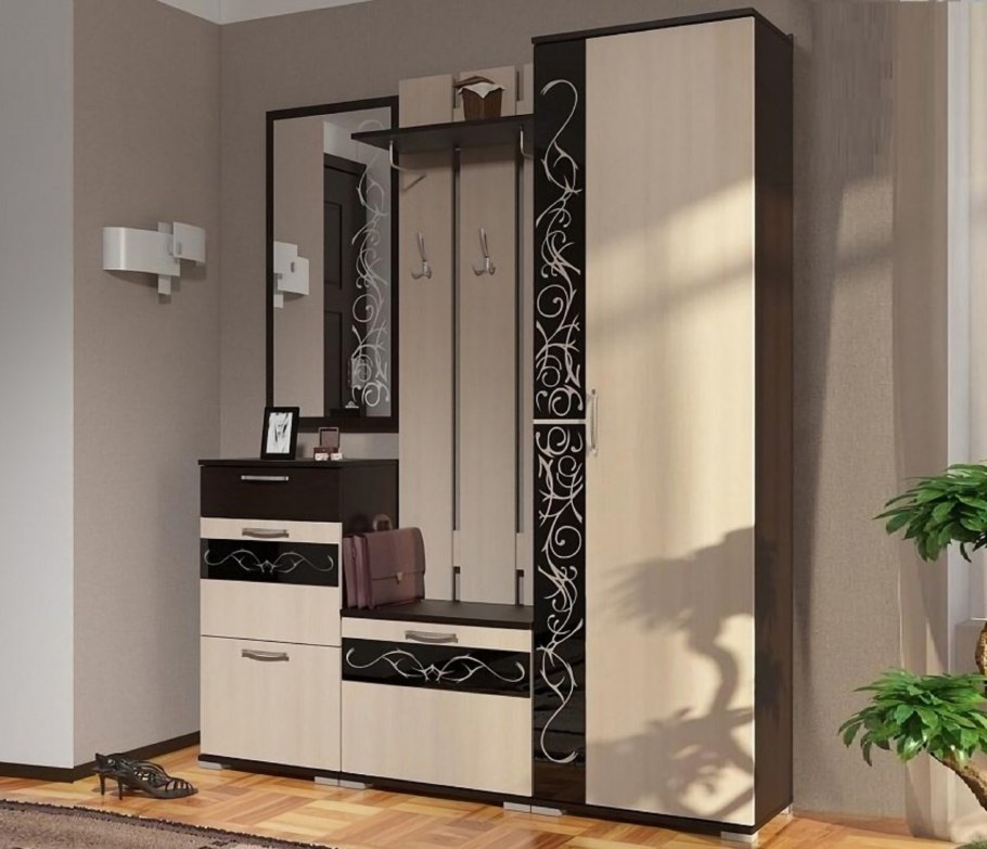 Прихожая Ксения-1 венге/лоредо