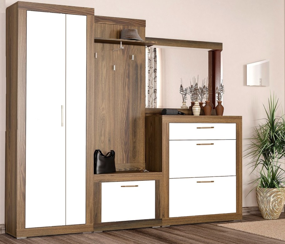 Прихожая Карина венге дуб Млечный