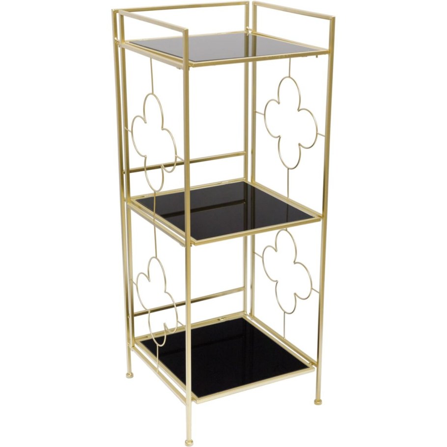 Стеллаж Равенна золотого цвета артикул: IMR-869636